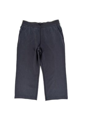 Lululemon High-Rise Straight-Leg Cropped Softstreme Pant Womens 12 Gray